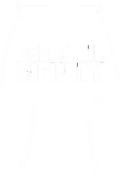 Beer glass outline with "Beers Til Infinity.